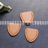 Hot Sale Factory Supplies Embossed Logo Leather Patch