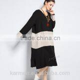 Linen Dress Plus Size Dress Spring Autumn Winter Dress thumbnail-3