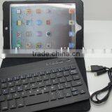New With Stand Aluminium Case Bluetooth Keyboard for Ipad Mini thumbnail-1