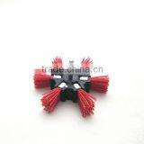 Nylon Wire Flapper Brushes With 6 Rows, Diameter 100mm or 4" thumbnail-1