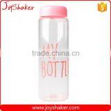 JoyShaker - 500ML Transparent Color My Bottle Logo Sport Plastic Fruit Juice Water Bottle thumbnail-6