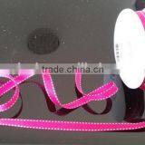100% Polyester Decoration Woven Dot Ribbon Custom Printed Ribbon thumbnail-5