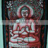 Indian Gods Batik Wall Hangings Buddha