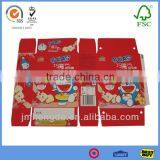 Fashion Design Cartoon Christmas Food Gift Boxes For Packaging