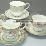 uniqe design new arrival hot sell royal Saudi Arabia style bone china porcelain cup made in china