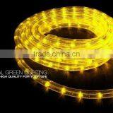 Waterproof IP65 220V Yellow LED Rope Light thumbnail-3