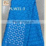 2015 best selling 100 % polyester embroidery fabric lace for girls' dresses