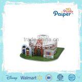 Mongolia 3d Paper Model Puzzle Mini Decorative Houses thumbnail-1