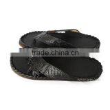 Crocodile leather sandal for men DDCS02DEN39