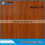 1.22*50m Brilliant Self Adhesive Paper Wall Decorative Wood Effect Vinyl Sticker thumbnail-1