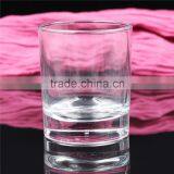 Luxury Thick Bottom Clear Glass Scented Candle Jars With Metal Lid thumbnail-3
