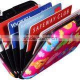 Luckiplus Inventory RFID Blocking Card Holder Colorful Aluminum Wallets Theft Blocker thumbnail-1