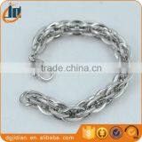 Stainless Steel Cuban Link Bracelets Bangles Gold Plated Customize Bracelets thumbnail-3