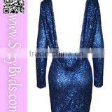 Sexy Long-sleeve Clubwear Girl Party Dress thumbnail-5