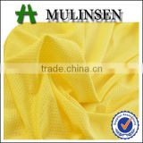 Shaoxing Mulinsen textile high quality knitted bird eye polyester dyed fabric