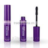 Round Shape Waterproof Mascara Tube With Curling Brush thumbnail-1