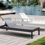 Alice Elegent European Outdoor/Resort pool Garden furniture chaise/beach Resin Sun Lounger                        
                                                Quality Choice