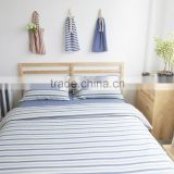 2015 winter classic stripe design cotton bedding set nantong bedding