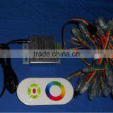 100pcs IP68 12V 12mm RGB Dump Node+rgb Touch Controller+12V/4A Power Adaptor thumbnail-1