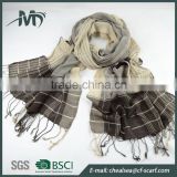 wholesale scarf men checkedlatest design shawl fashion scarf