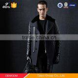 China Cashmere Wool Coat Man Leather Jacket Winter Wool Fabric for Coats thumbnail-1