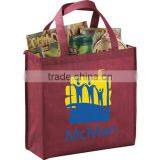 Promotional Environment Friendly Grocery Non Woven Tote Bag thumbnail-2