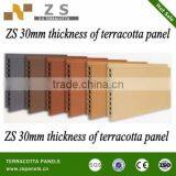 Eco-friendly Construction Material, Terracotta Panel , Terracotta Curtain Wall Panel Facade Wall System thumbnail-2