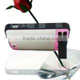 Hot Selling Tpu Bumper + Matte pc Backside Case for Iphone 5 thumbnail-1