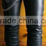 Side Lace Jeans, Lace up Leather Jeans, Ladies Side Lace Leather Jeans, Schnuerjeans thumbnail-1