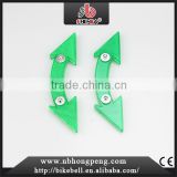 China Manufacturer spoke wheel cone lighting mirror bicycle Green reflector