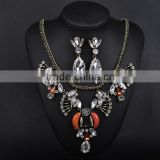Hot alloy necklace earring jewelry set