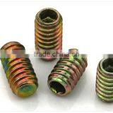 Carbon Steel Threaded Insert Blind Nuts Hex Nut for Furniture M8*25-8*30 thumbnail-3