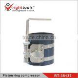 Piston ring compressor