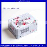 Custom Design Rectangular Tea Tins/tin Box/tea Tins