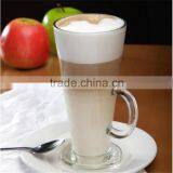 2016 Christmas Promotion Gift 310 ml Irish Glass Coffee Mugs Lead-free Glass Mugs With Handle thumbnail-3