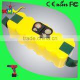 Rechareable Big Current 14.4v ni mh Battery Pack for Vacuum Cleaner thumbnail-1