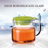 wholesale glassware suppliers high borosilicate water filter pitcher for 500ml