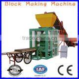 Movable Block Making Machine QT10-18 for Sale