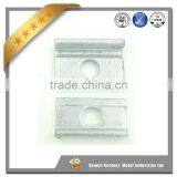 Overhead Line Straight Bolted Guy Clamp Made of Hot Rolled Bar by Stamping