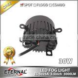 3.5in 30W Jeep Wrangler Rubicon Universal Led Fog Light 4x4 Offroad Truck Trailer Vehicles Work Led Driving Lamp thumbnail-2