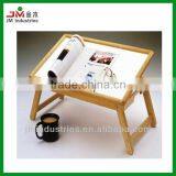 Pine Wood Breakfast Folding Table for Bed thumbnail-1