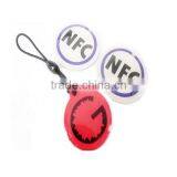OEM Factory Supply RFID NFC Epoxy Sticker Keychain Key Card for Hotel Access Control thumbnail-4