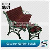 Antique Cast Iron Bench thumbnail-1