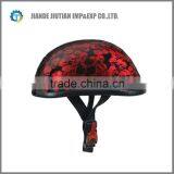 Half Face Helmet With Design High Quality thumbnail-2