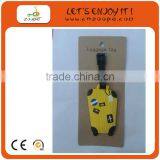 Custom PVC Hard Plastic Luggage Tag With Eyelet Fashionable Type thumbnail-1