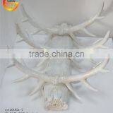 Hot Selling Resin White Glitter Deer Antler thumbnail-1