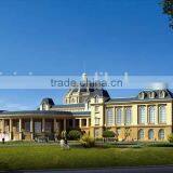 3D Architecture And Interior Rendering Of Traditional Arabic Dining Room thumbnail-6