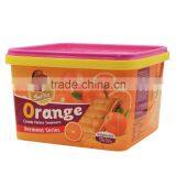 2.7L IML Biscuit Plastic Container With Lid,Square PP Biscuit Box,IML Food Container. thumbnail-6