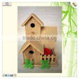 Sale Fairy Castle Style Yard Wood Birds House thumbnail-1