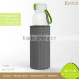Promotion Portable Glass High Quality Silicone Water Bottle thumbnail-6